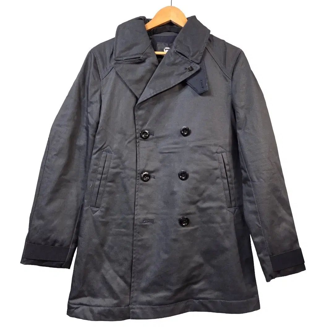 G-STAR RAW ブラック ダブル ボタン コート XS