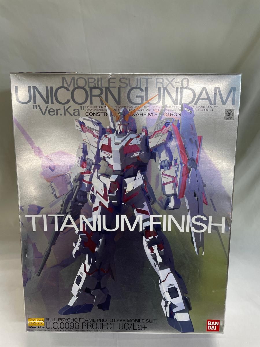 未開封】MG 1/100 RX-0 ユニコーンガンダムVer.Ka チタニウム