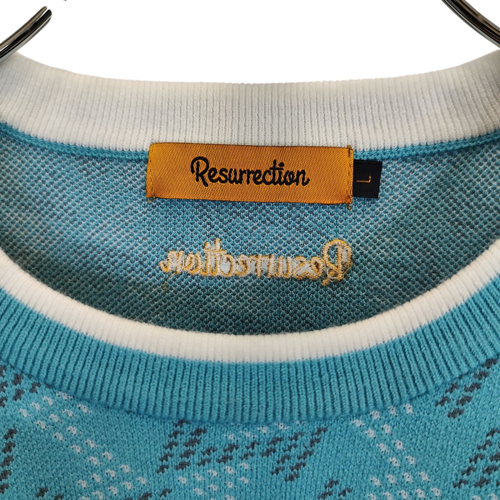 Resurrection レザレクション ゴルフ GM クルーネック 長袖 ニット