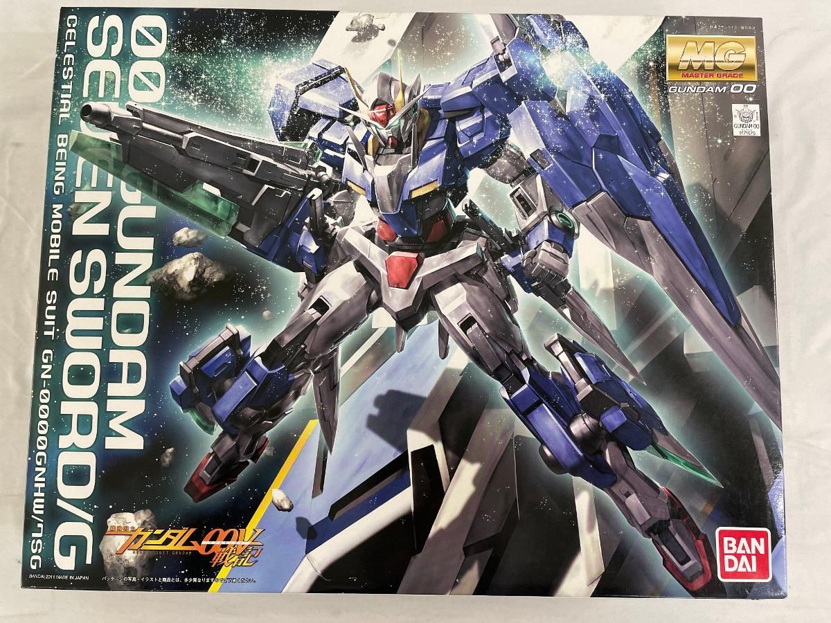 【未使用・未開封】　ダブルオー　HG 7点セット 未開封】MG 1/100 GN-0000/7S ダブルオーガンダム セブンソード/G