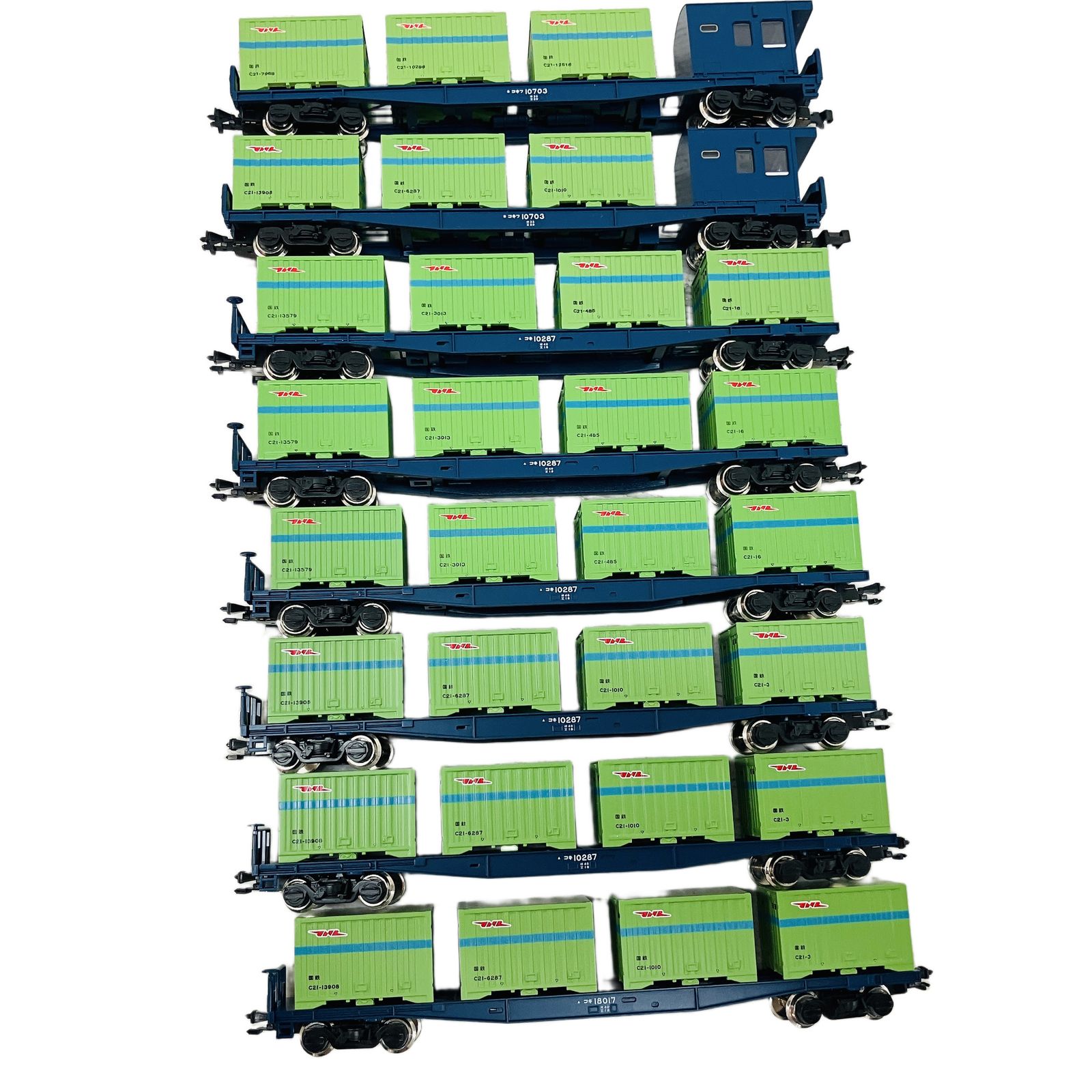 KATO コキ+コキフ 8両 KATO コキ コキフ 8両セット コンテナ車 型番不明