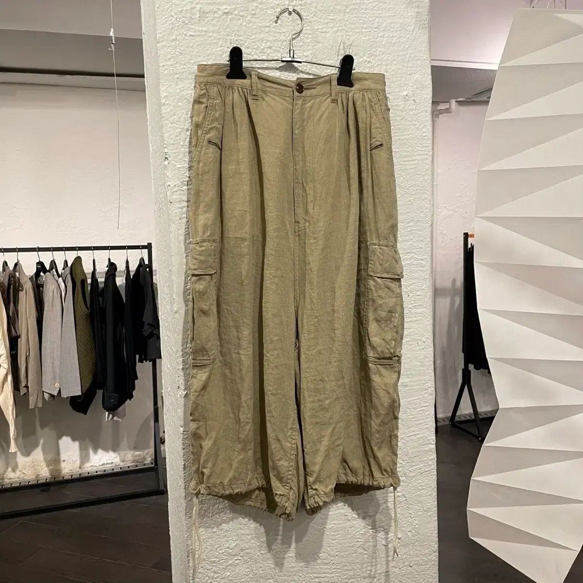 JUNYA WATANABE MAN COMME des GARCONS リネン カーゴパンツ