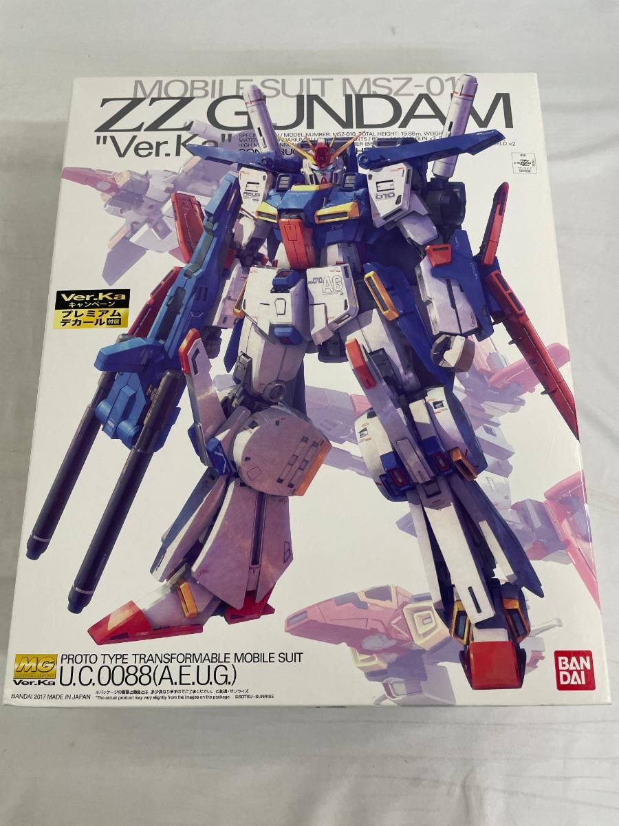 未開封】MG 機動戦士ガンダムZZ ダブルゼータガンダム Ver.Ka 1/100