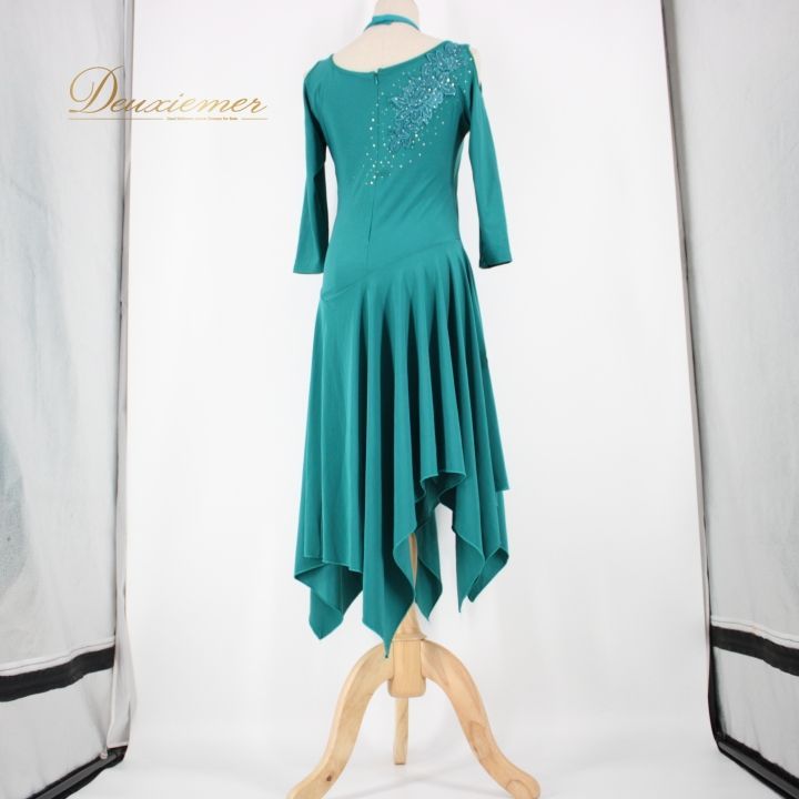 社交ダンス 衣装 スタンダード ドレス ワンピース レッスンウェア