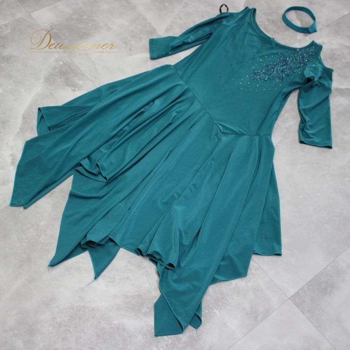 社交ダンス 衣装 スタンダード ドレス ワンピース レッスンウェア