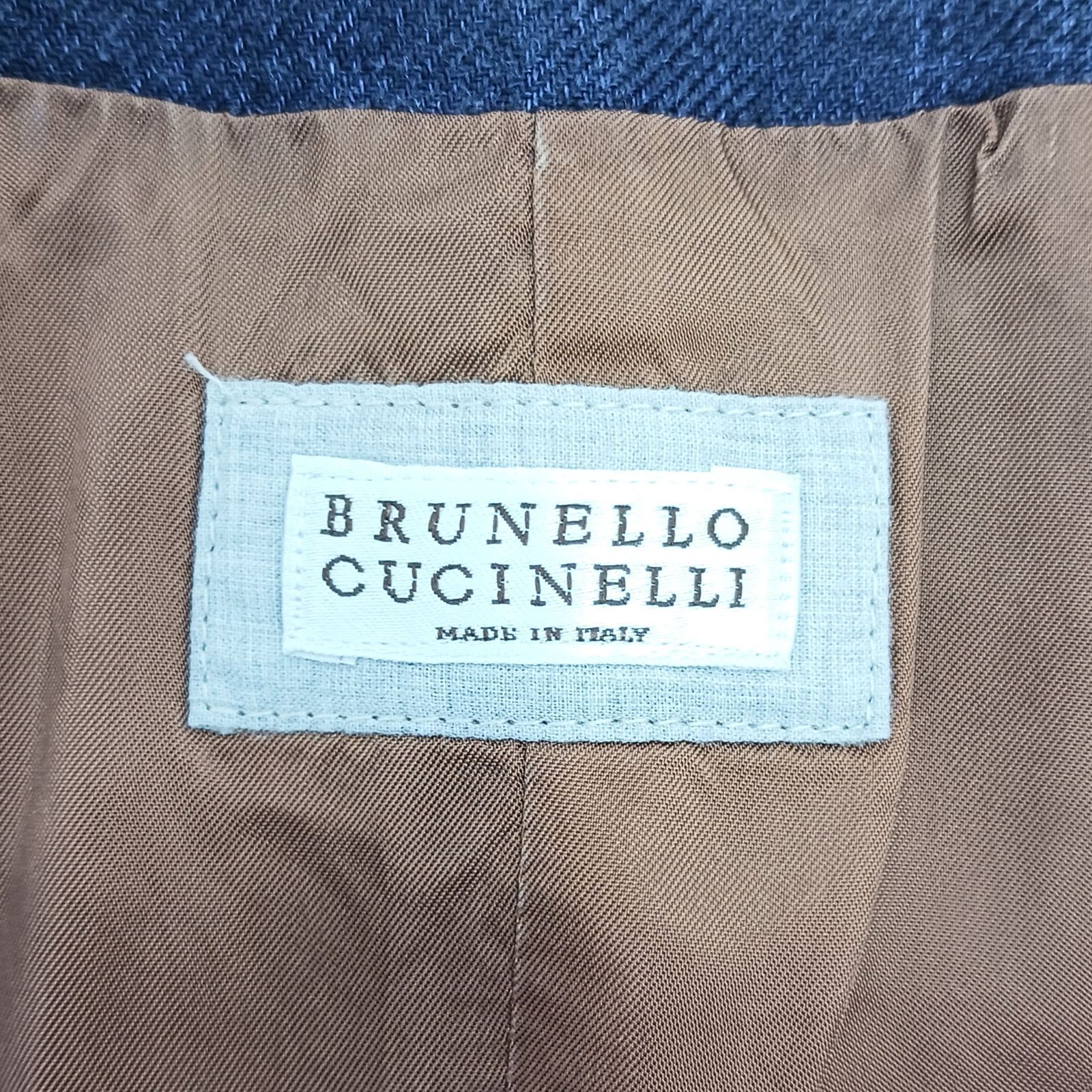 Brunello Cucinelli ブルネロクチネリ ベスト ジレ サイズ46 デニム