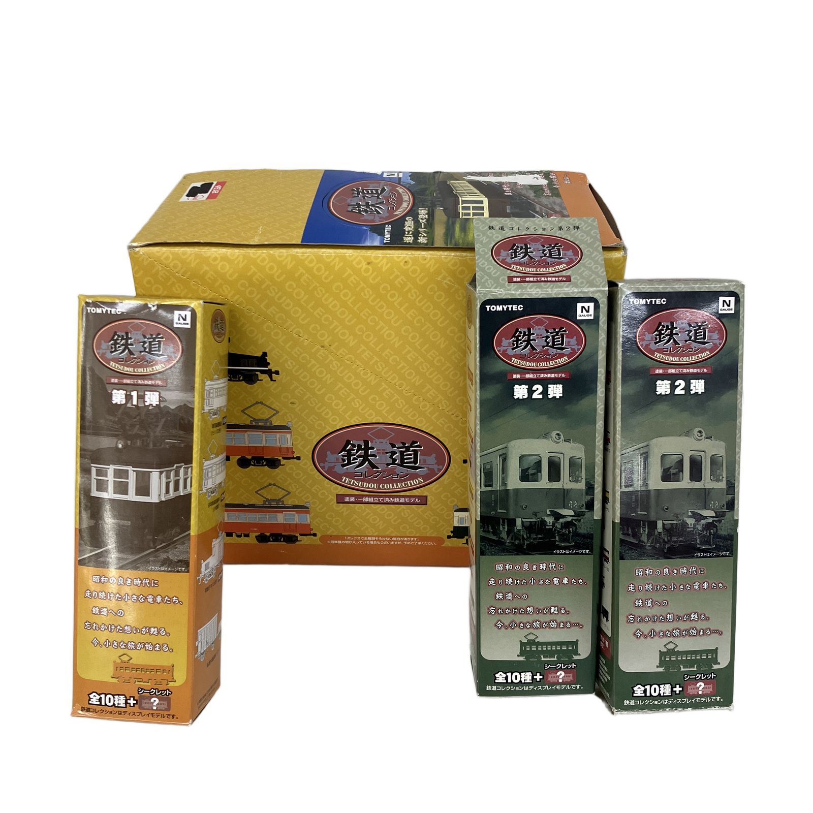 TOMYTEC 鉄道コレクション 第11弾 10個入り TOMYTEC 鉄道コレクション 第1弾 11箱 第2弾 2箱 計 13点おまとめ