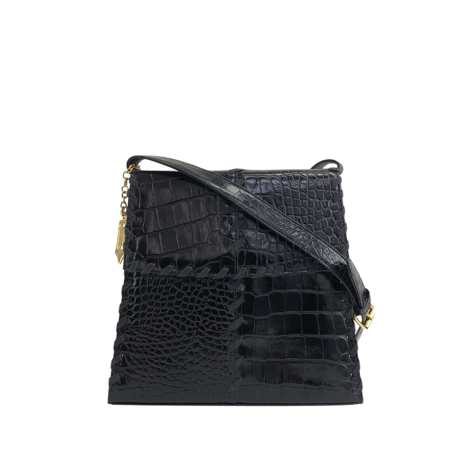 Yves Saint Laurent イヴ・サンローラン ショルダーバッグ ブラック