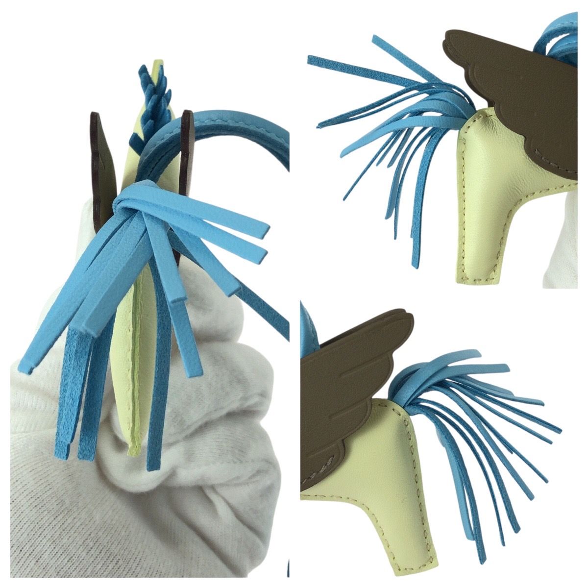 新品未使用 エルメス ロデオ ペガサスPM ホワイト ジョーヌミルトン