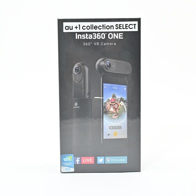 Insta 360 ONE 360度 全天球 アクションカメラ 手ブレ補正搭載 高画質撮影対応 Vlog 旅行 アウトドアに最適 完備