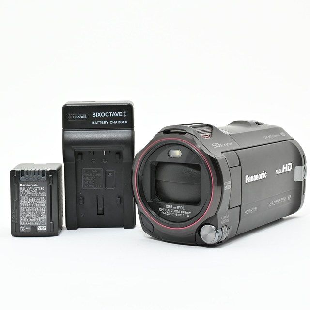 並品 Panasonic HDビデオカメラ HC W 580 M T メモリーカードスロット扉外れあり 動作影響なし 全体的に使用感あり 動作良好