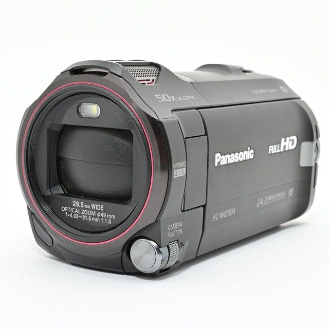 並品 Panasonic HDビデオカメラ HC W 580 M T メモリーカードスロット扉外れあり 動作影響なし 全体的に使用感あり 動作良好