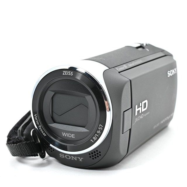 SONY HDR CX 470 B Handycam ボディ下部に軽い つつ全体的に非常に良好 ハクバポーチ＆元 きの高品質ビデオカメラ