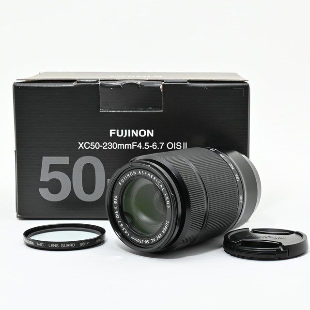 良品＞ FUJIFILM XC50-230mm F4.5-6.7 OIS II ブラック｜若干使用感