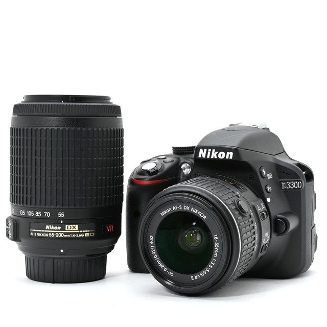 美品＞ Nikon D3300 ダブルズームキット｜シャッター数2170枚の極上