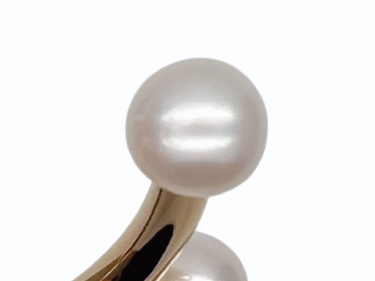 極美品 Bijou de M ビジュードエム Dot pearl bangle ドットパール