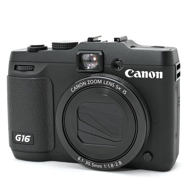 Canon PowerShot G 16 液晶右側に縦線表示の不良あり 撮影画像へ影響なし 外観 級の コンディション 高品質CMOS搭載 コンデジ