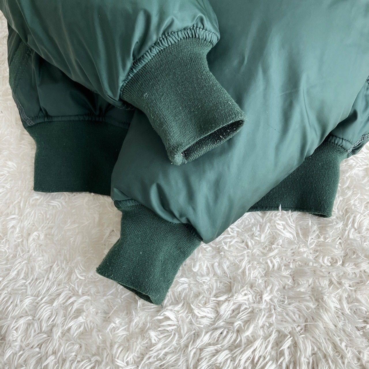 最終価格 ラルフローレン 短丈 フード ダウンジャケット 緑 y2k