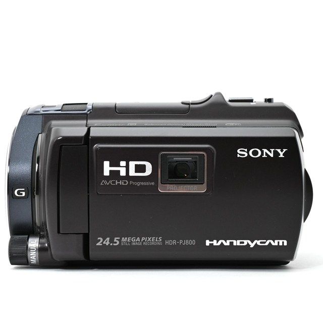 美品＞ SONY Handycam PJ800｜64GB内蔵メモリー搭載プロジェクター内蔵