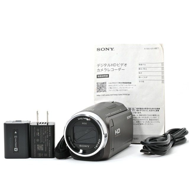 並品 SONY HDR CX 680 Ti Handycam 動作良好 レンズ内カビありのため 使用感ありつつ実用コンディション 手ブレ補正搭載の 4 Kビデオカメラ