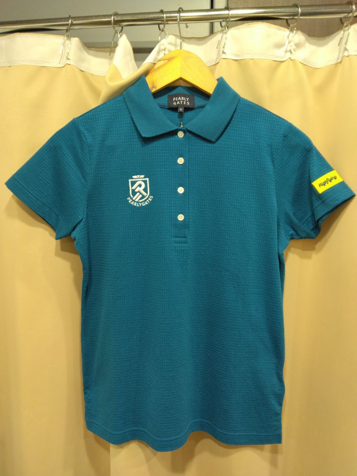 パーリーゲイツ レディース 半袖 ポロシャツ 速乾 サッカーシルケット加工 バイオ加工 ゴルフ 055-1160402