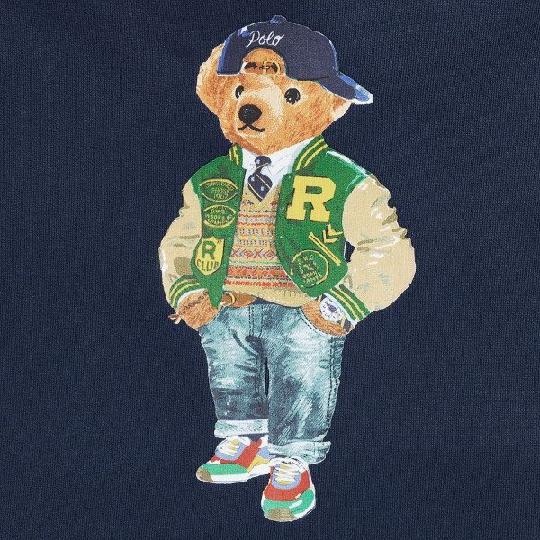 レターマンベア裏起毛パーカー