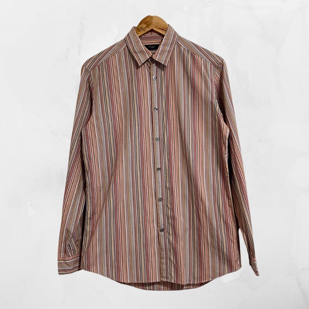 【新品タグ付き✨】PS Paul Smith マルチストライプシャツ ブラウスＭ Paul Smith Standard Vol.3 :: PaulSmith