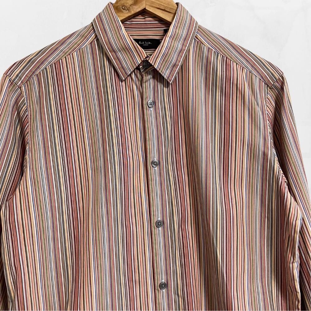 Paul Smith LONDON ポールスミス マルチストライプシャツ L - メルカリ