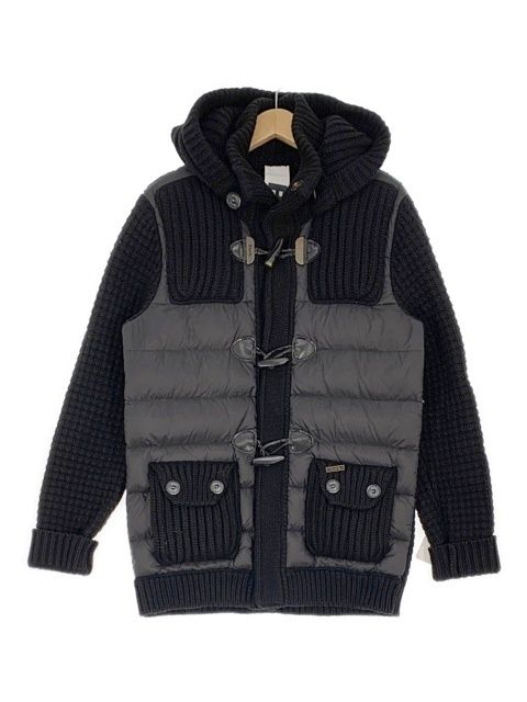 ｲﾀﾘｱ製 Bark ﾊﾞｰｸ ｳｰﾙﾅｲﾛﾝﾆｯﾄ ﾌﾞﾗｯｸ S