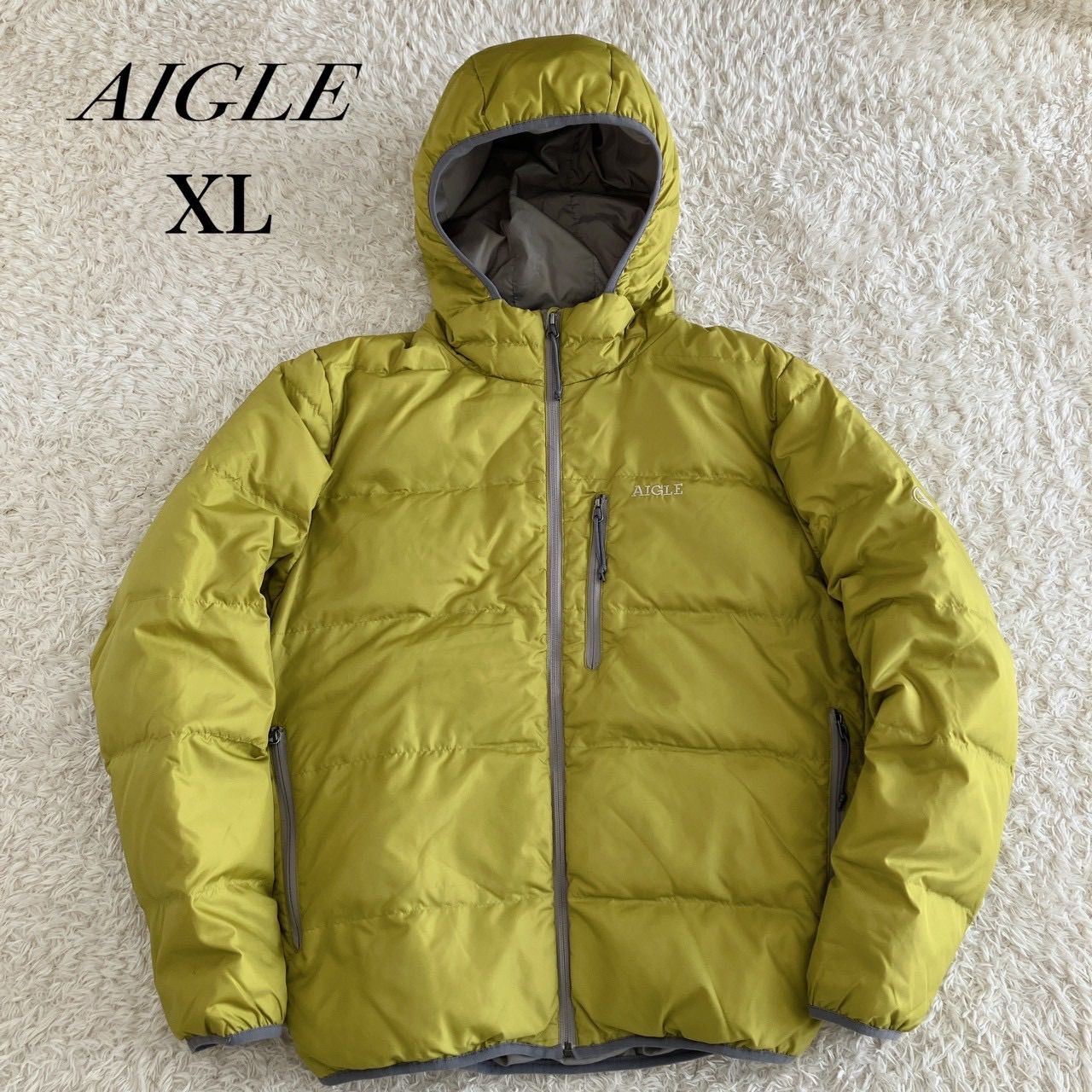 AIGLE エーグル ダウン パーカー アルパイン ダウンジャケット テック