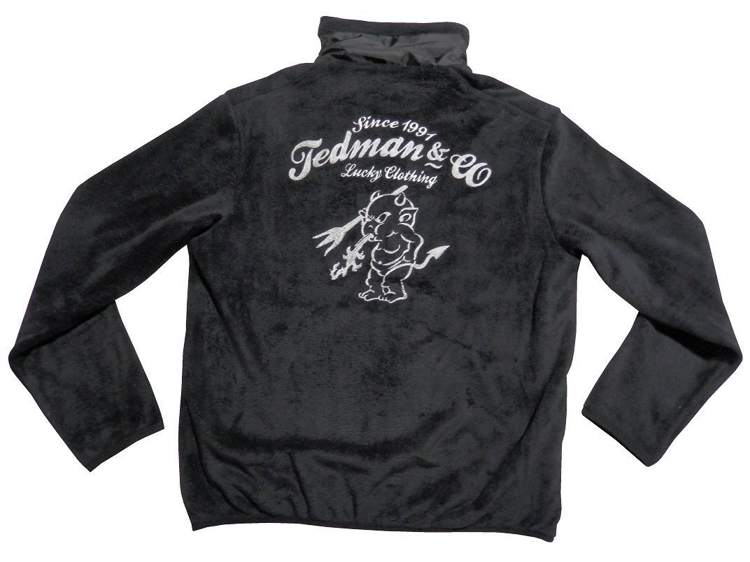 マックツール テッドマンコラボフリースジャケットLサイズ フリースジャケット TEDMAN テッドマン TDFJ-100 エフ商会 efu