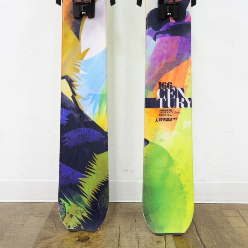 アトミック ATOMIC CENTURY 166cm センター100mm ビンデ - メルカリ