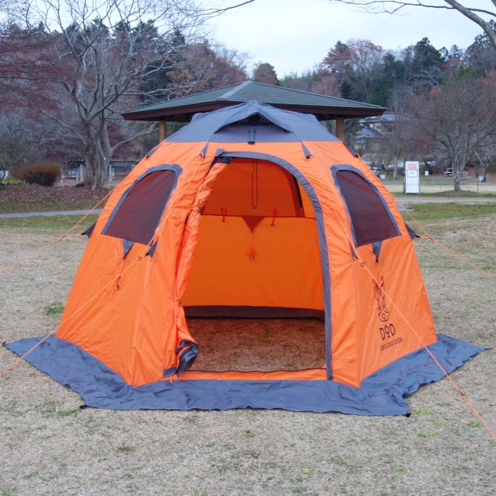 廃盤 ディーオーディー DOD ワンタッチ フィッシング テント 3