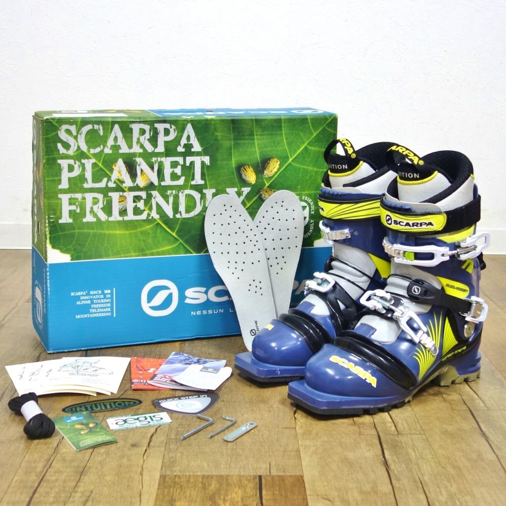 美品 スカルパ SCARPA T2 ECO 25.5cm テレマーク スキー ブ - メルカリ