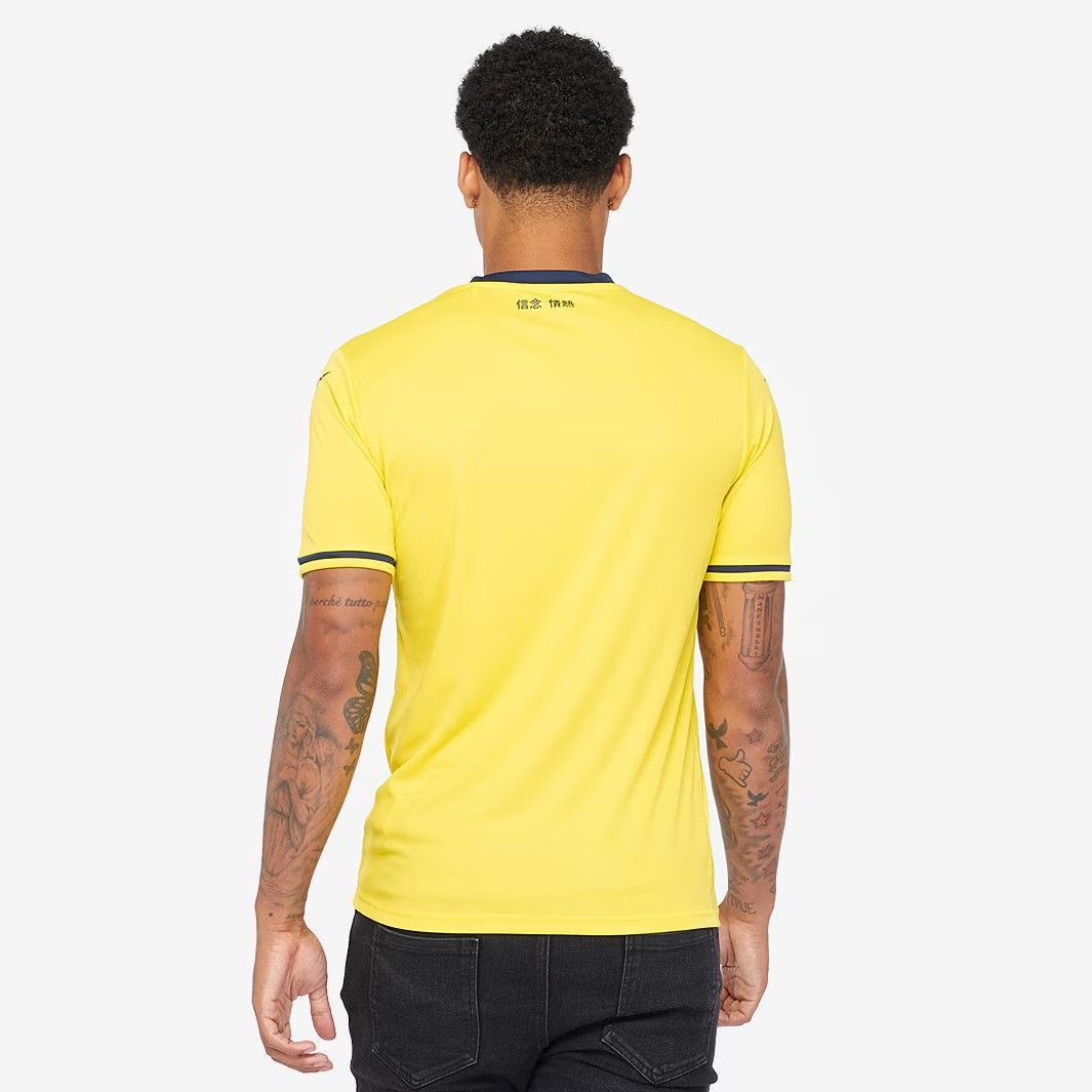 S.S. Lazio イエローシャツ Puma製 未使用 送料無料・匿名配送】Mizuno ラツィオ 24/25 アウェイ 半袖