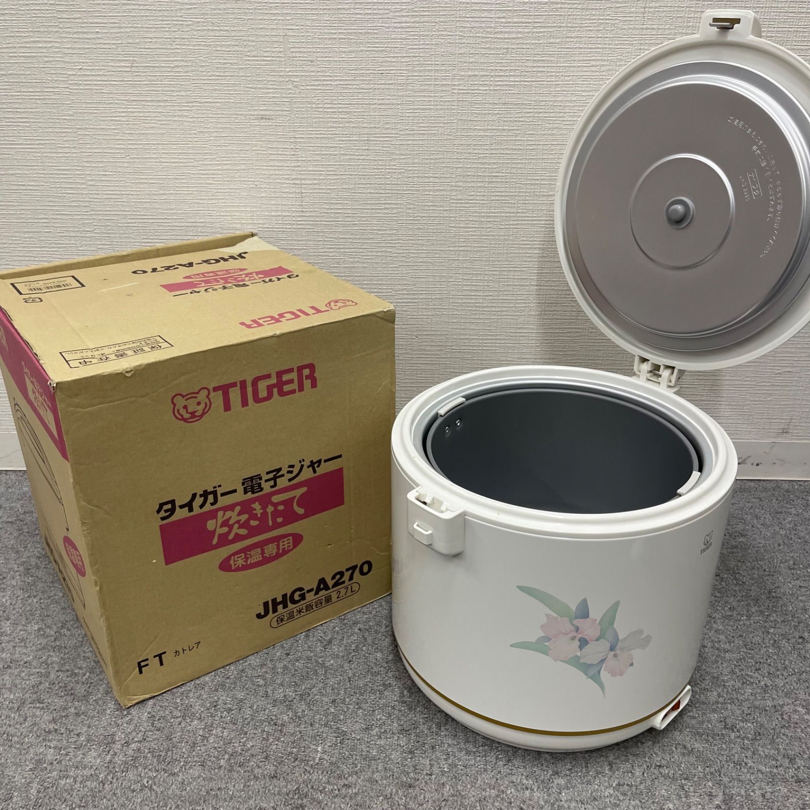 NPA 2020年製 TIGER タイガー 電子ジャー 炊きたて 保温 JHG A 270