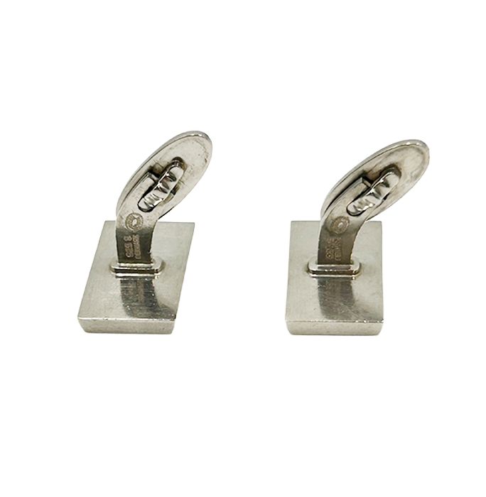 Georg Jensen ジョージジェンセン シルバー カフスボタン スクエア