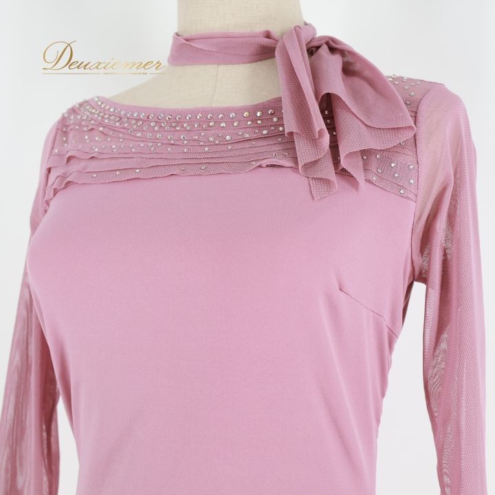 社交ダンス 衣装 トップス ブラウス ピンク系 チャコット Chacott