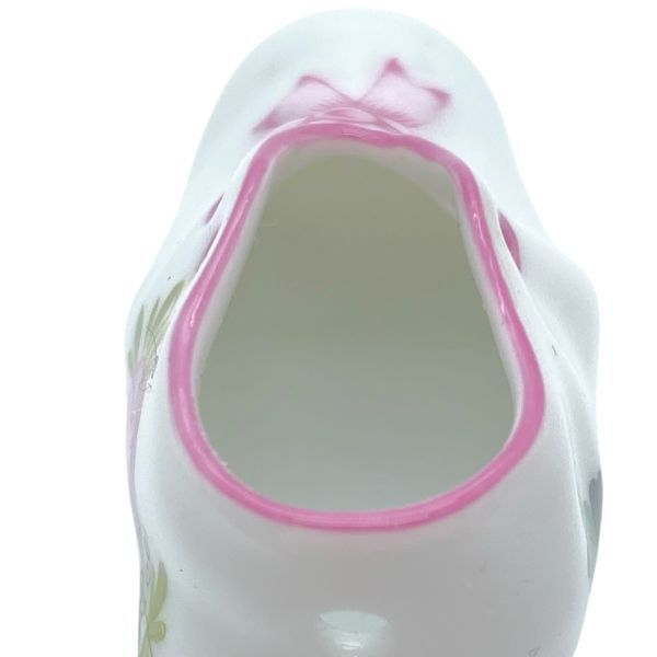 未使用 ヘレンド Herend ウィーンの薔薇・ピンク ミニベビーシューズ