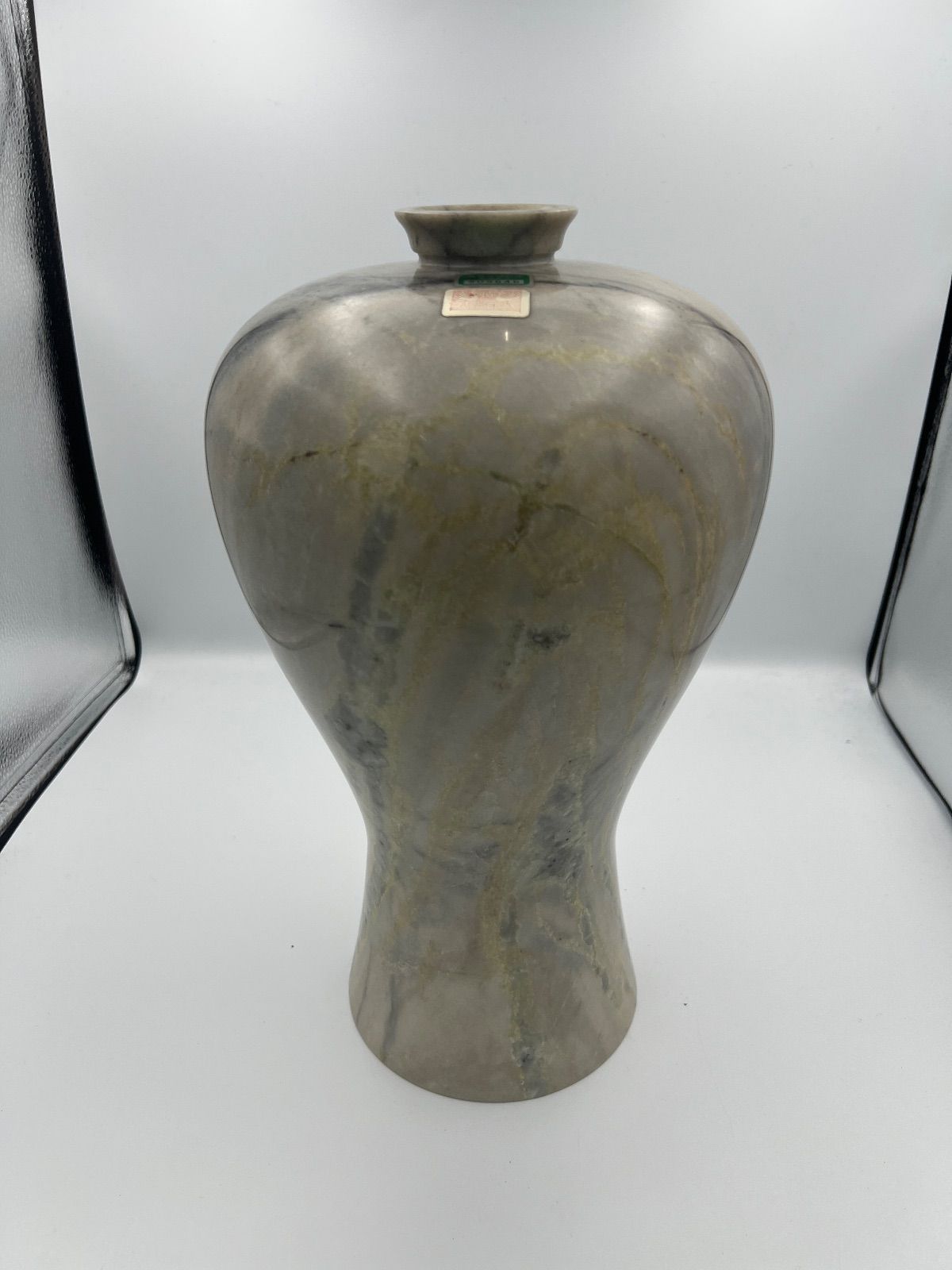 ◾️高麗大理石壺 石製 花瓶 フラワーベース 天然石 インテリア - メルカリ