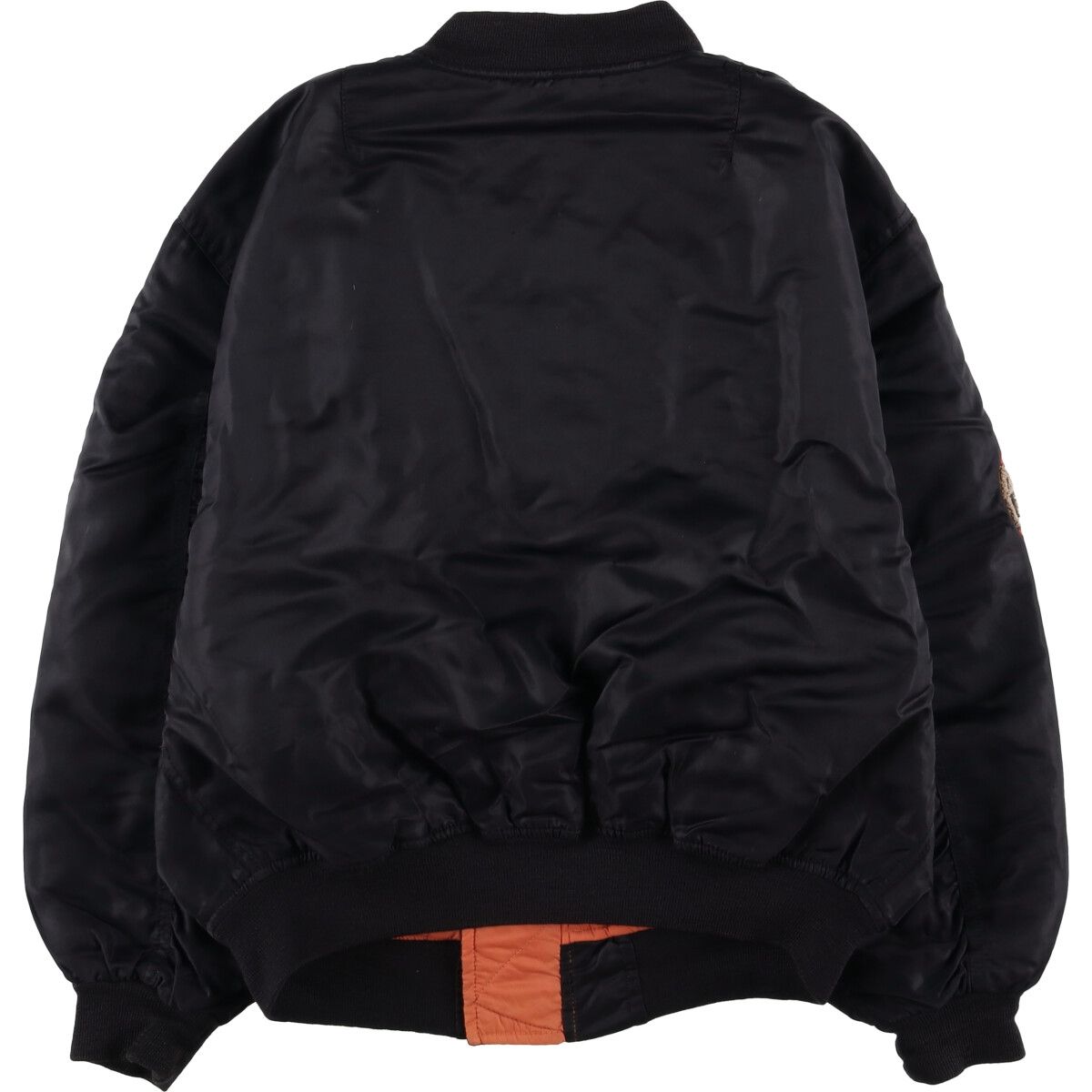 古着 民間品 PEPPER MA-1タイプ 中綿入り ミリタリー フライトジャケット イタリア製 メンズM相当 ヴィンテージ|eaa 570534