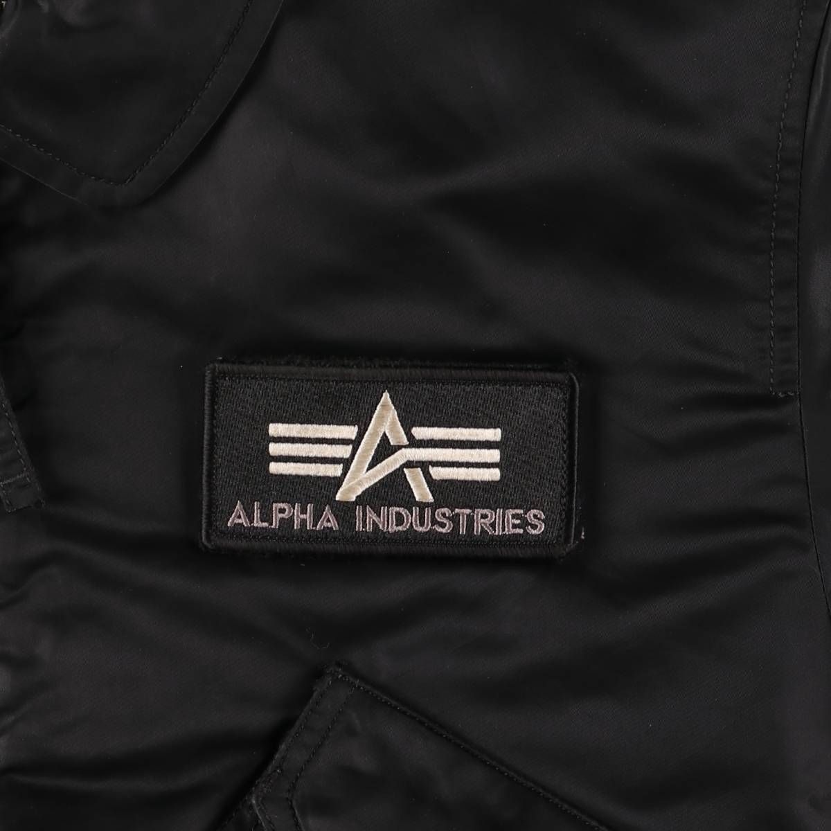 古着 民間品 アルファ ALPHA CWU-45|Pタイプ 中綿入り ミリタリー フライトジャケット メンズS相当|eaa 575039