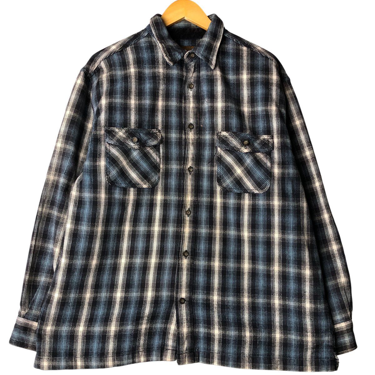 古着 90年代 セントジョンズベイ ST.JOHN'S BAY 長袖 ヘビーネル