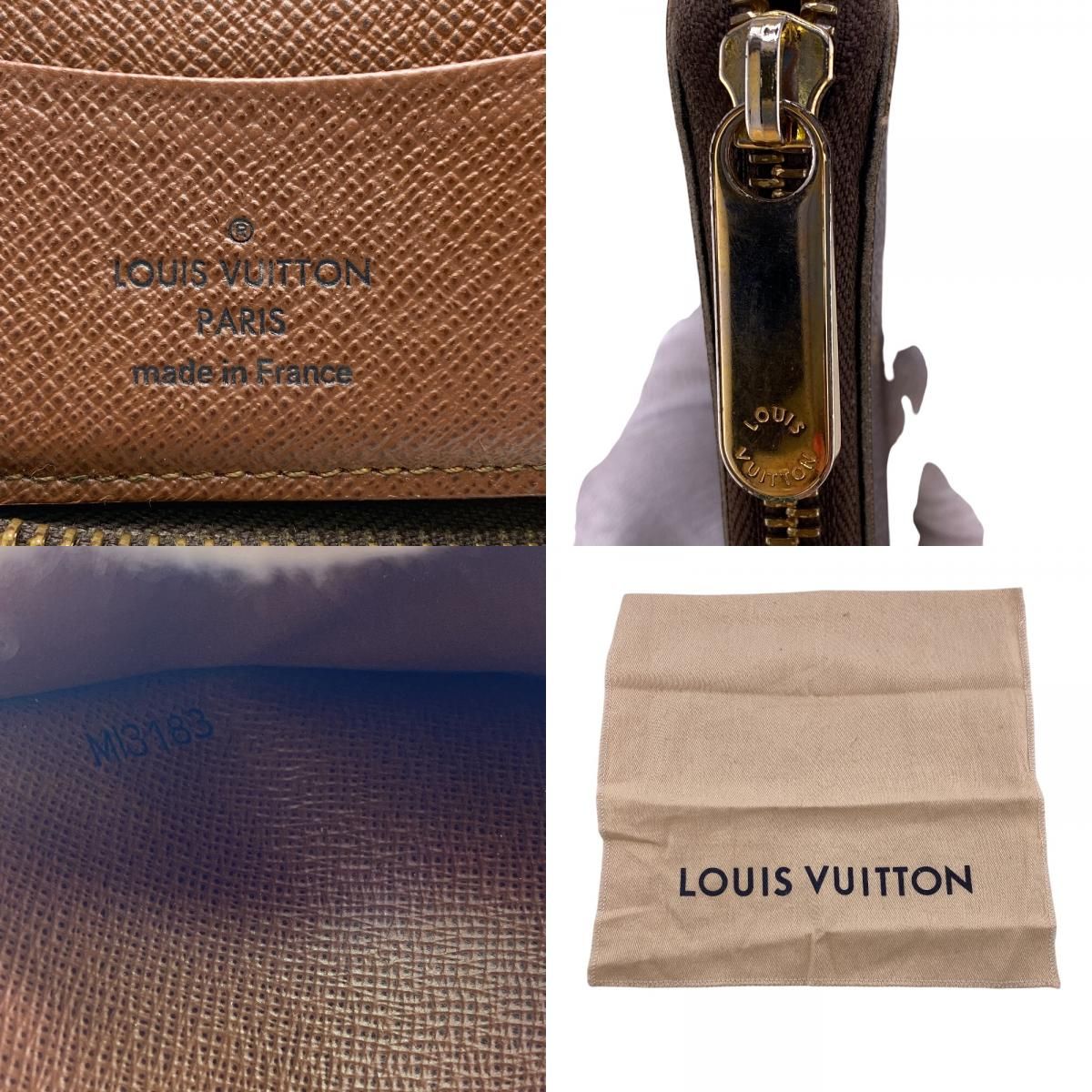 LOUIS VUITTON ルイヴィトン M40499 ラウンドファスナー ジッピー