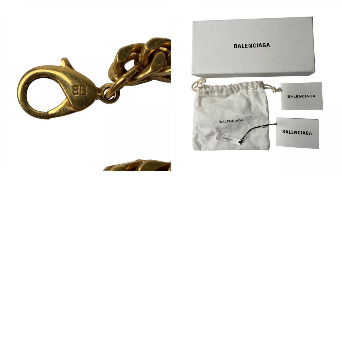 バレンシアガ BALENCIAGA レディース ゴールド チェーン ネックレス GP