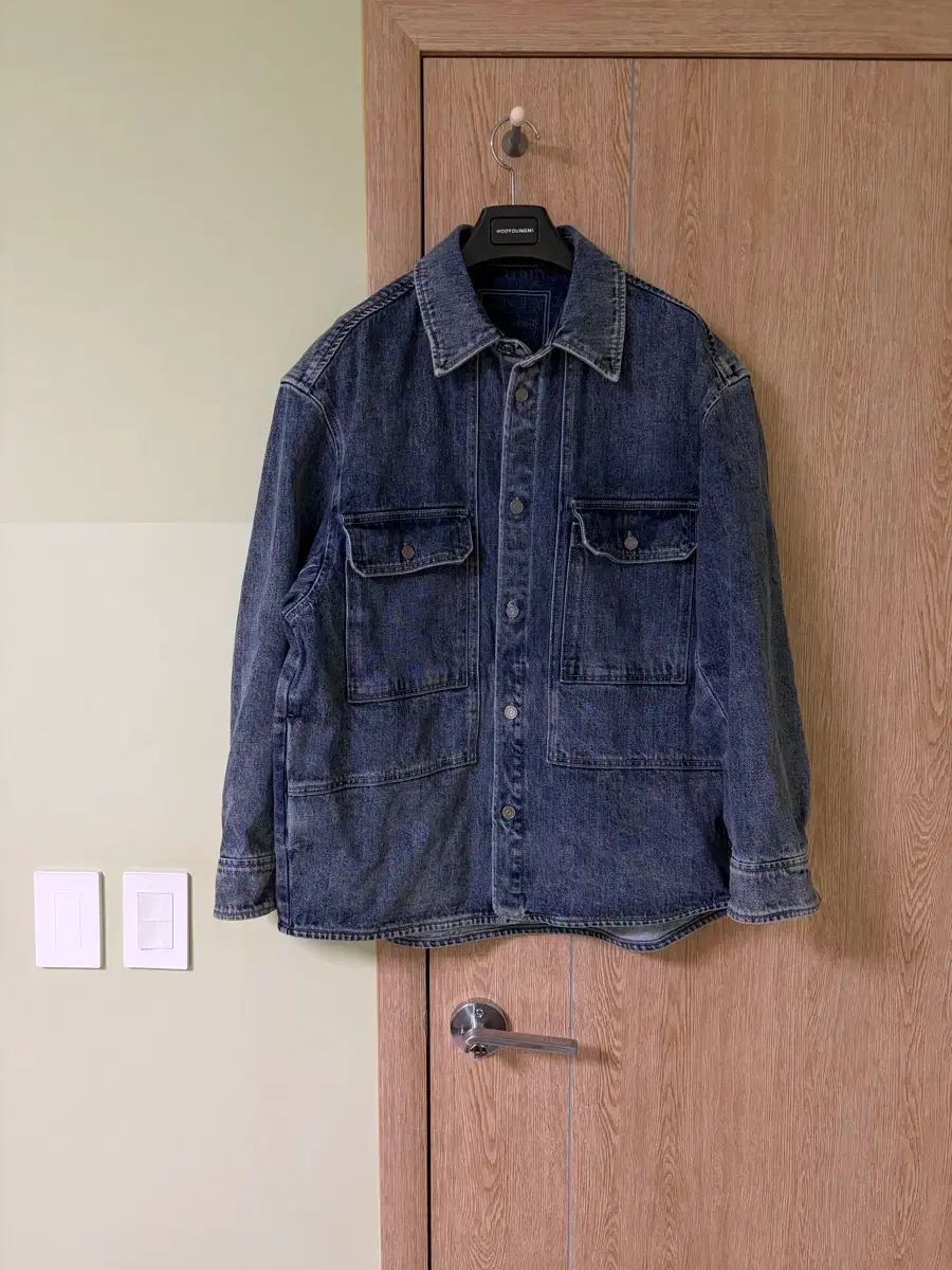 ウーヨンミ 24 ss デニム シャツ ジャケット