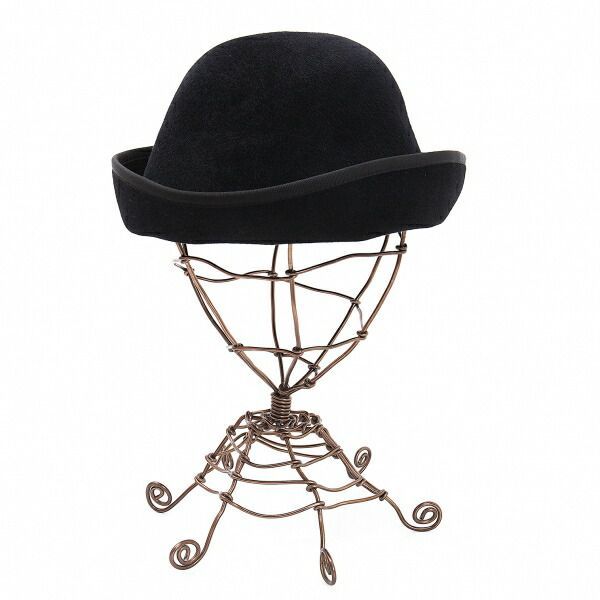 カシラCA4LA ダービーハット 黒