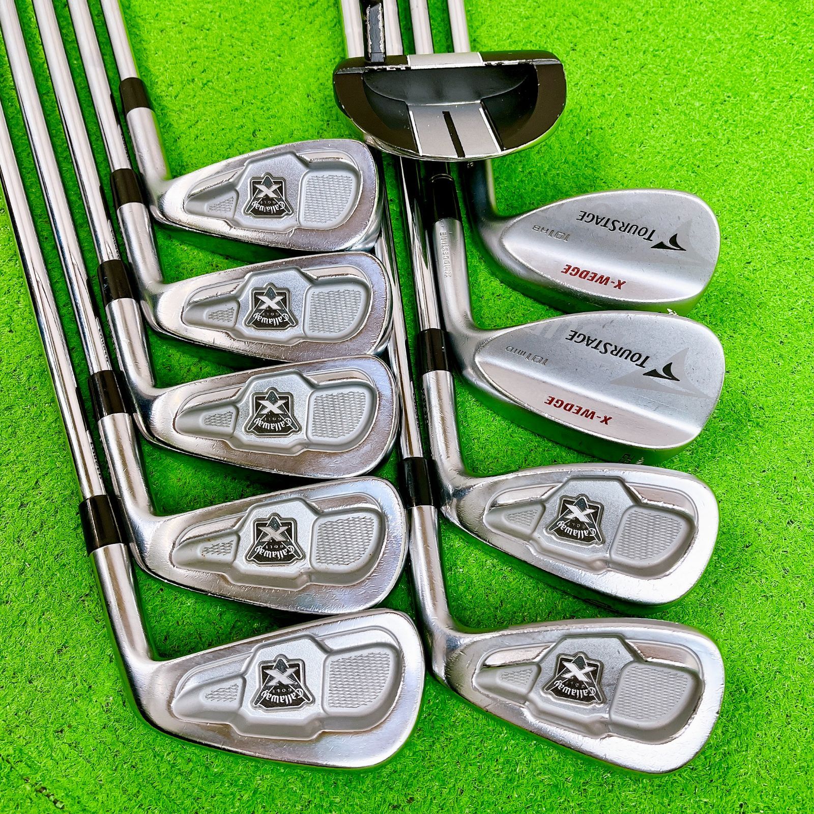 キャロウェイ XR メンズゴルフセット 12本 初心者 コースデビュー 右 S 中古】【良品】【送料無料】メンズ キャロウェイ XR ゴルフクラブ