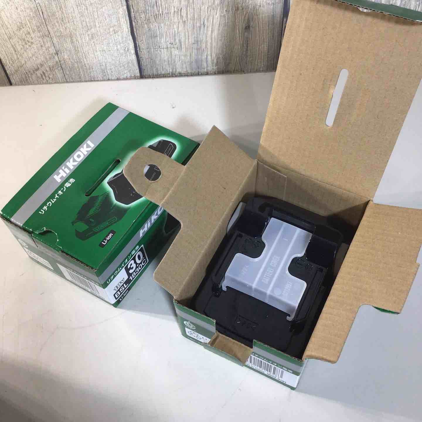 ♥品 ハイコーキ HIKOKI 日立 リチウムイオン バッテリー 18 V|3.0 Ah 薄型軽量 0033-9781