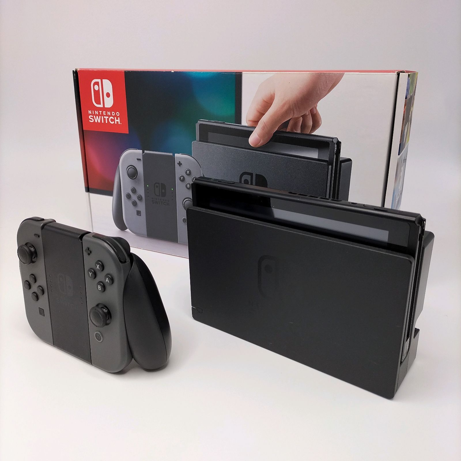 動作品】Nintendo Switch 本体 HAC-001 任天堂 スイッチ 2017年製 未